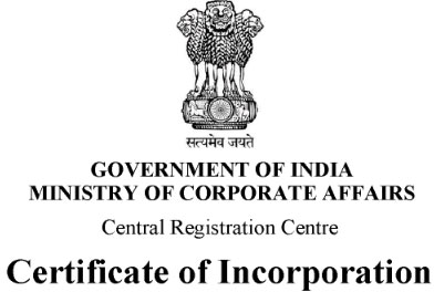 Certificate of Incorporation